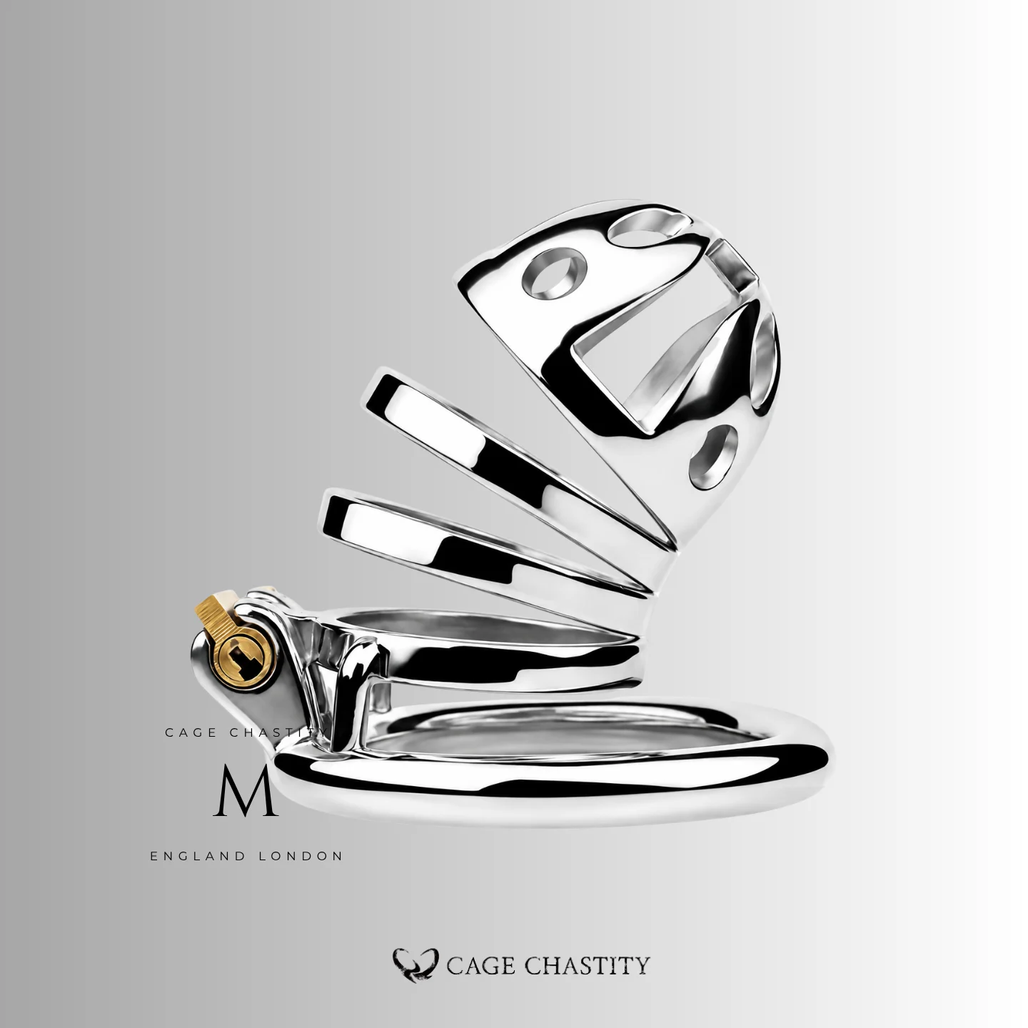 Most Secure Steel Chastity Cage – CCK1176