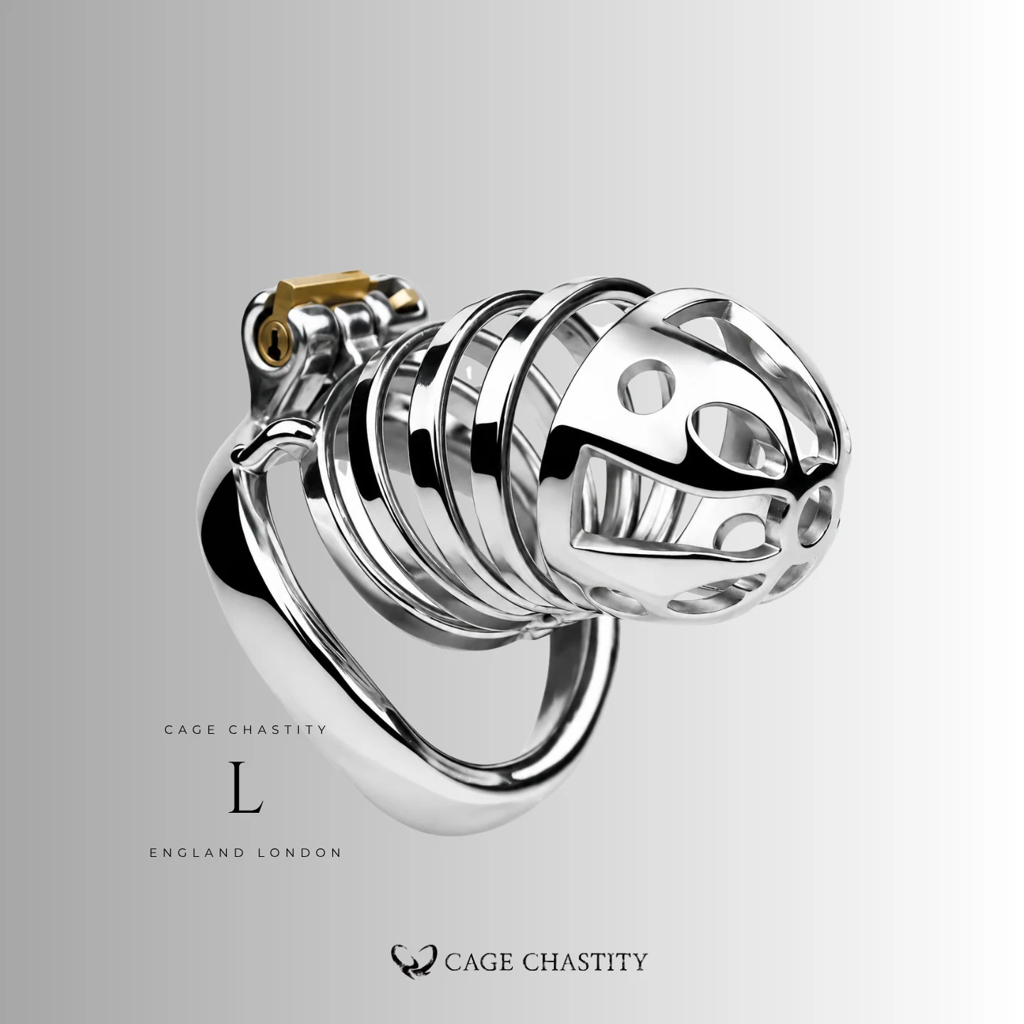 Most Secure Steel Chastity Cage – CCK1176