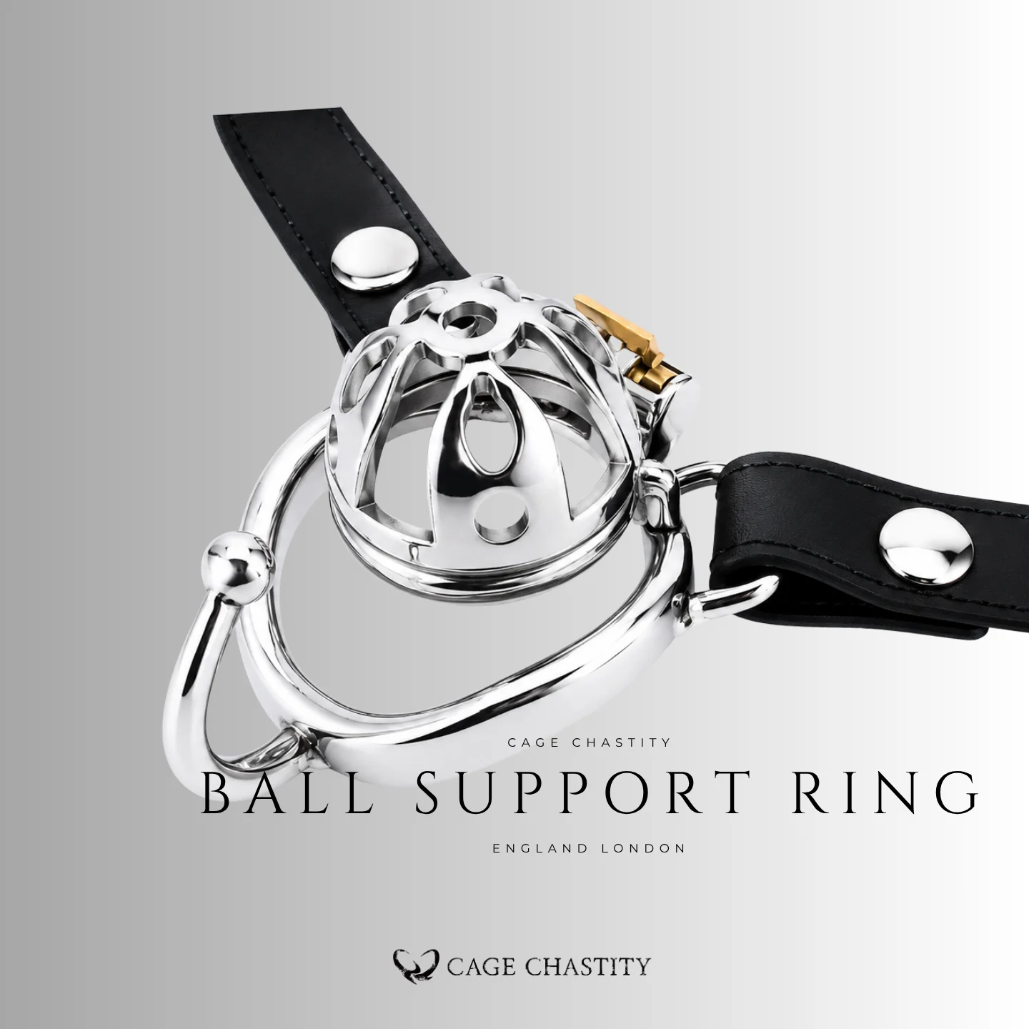 Most Secure Steel Chastity Cage – CCK1176