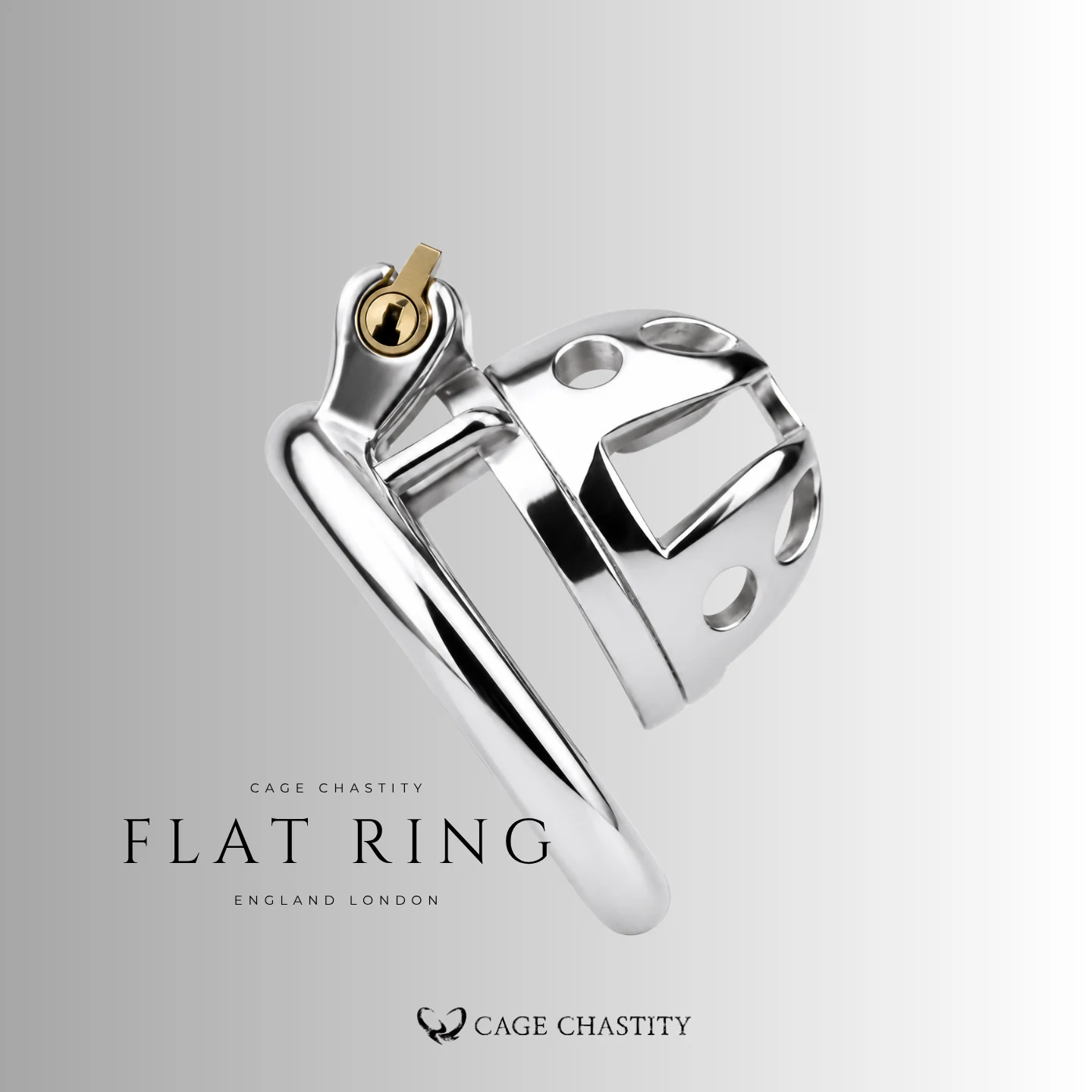Most Secure Steel Chastity Cage – CCK1176