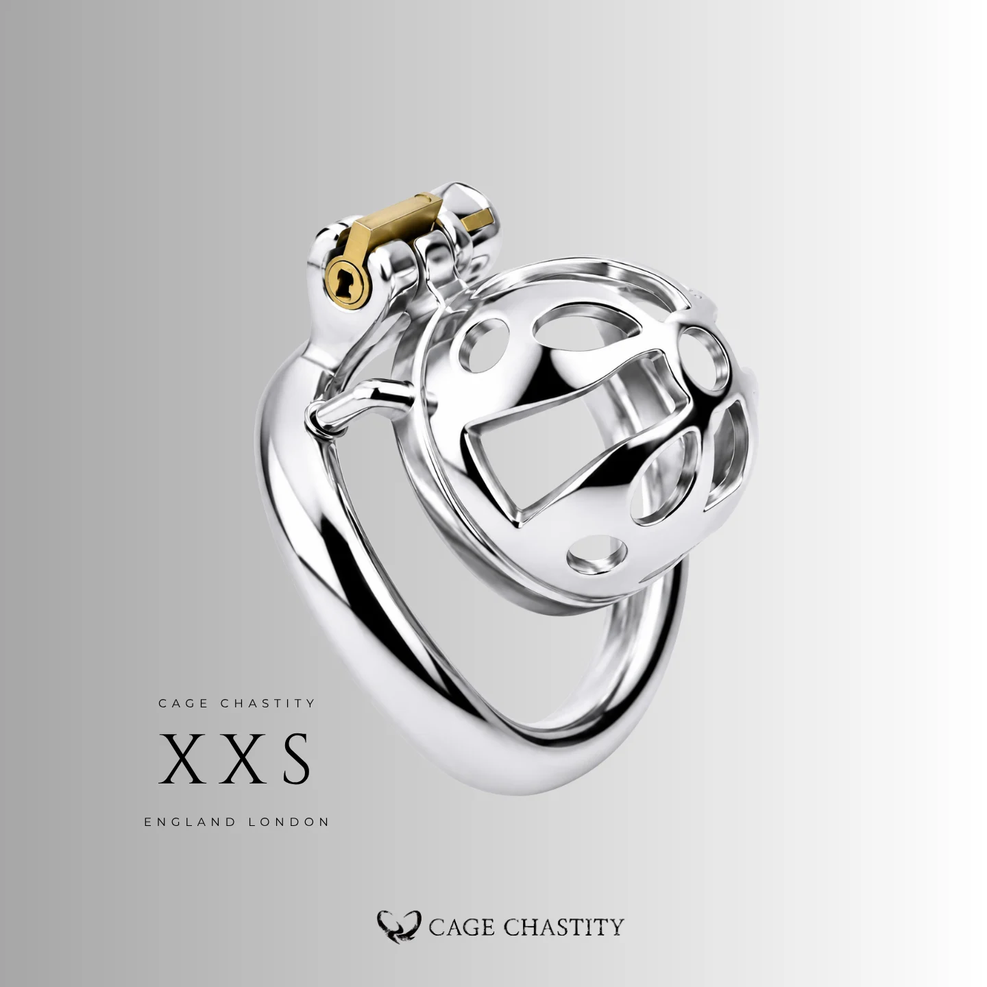 Most Secure Steel Chastity Cage – CCK1176