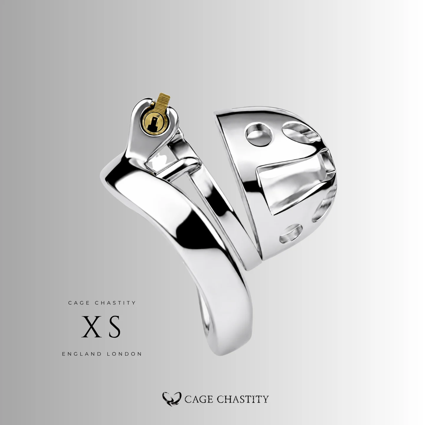 Most Secure Steel Chastity Cage – CCK1176