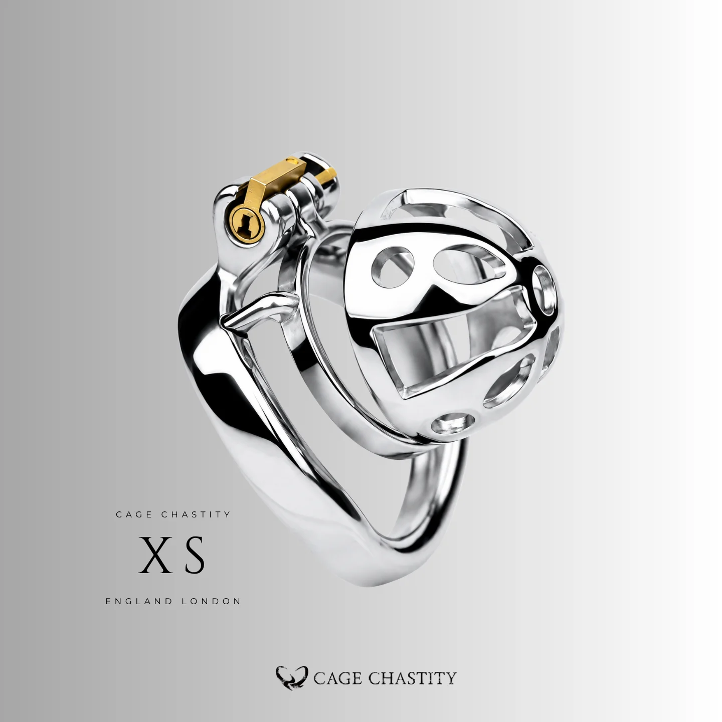 Most Secure Steel Chastity Cage – CCK1176