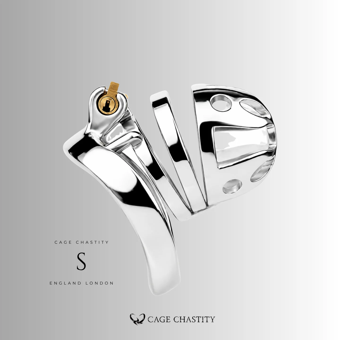 Most Secure Steel Chastity Cage – CCK1176