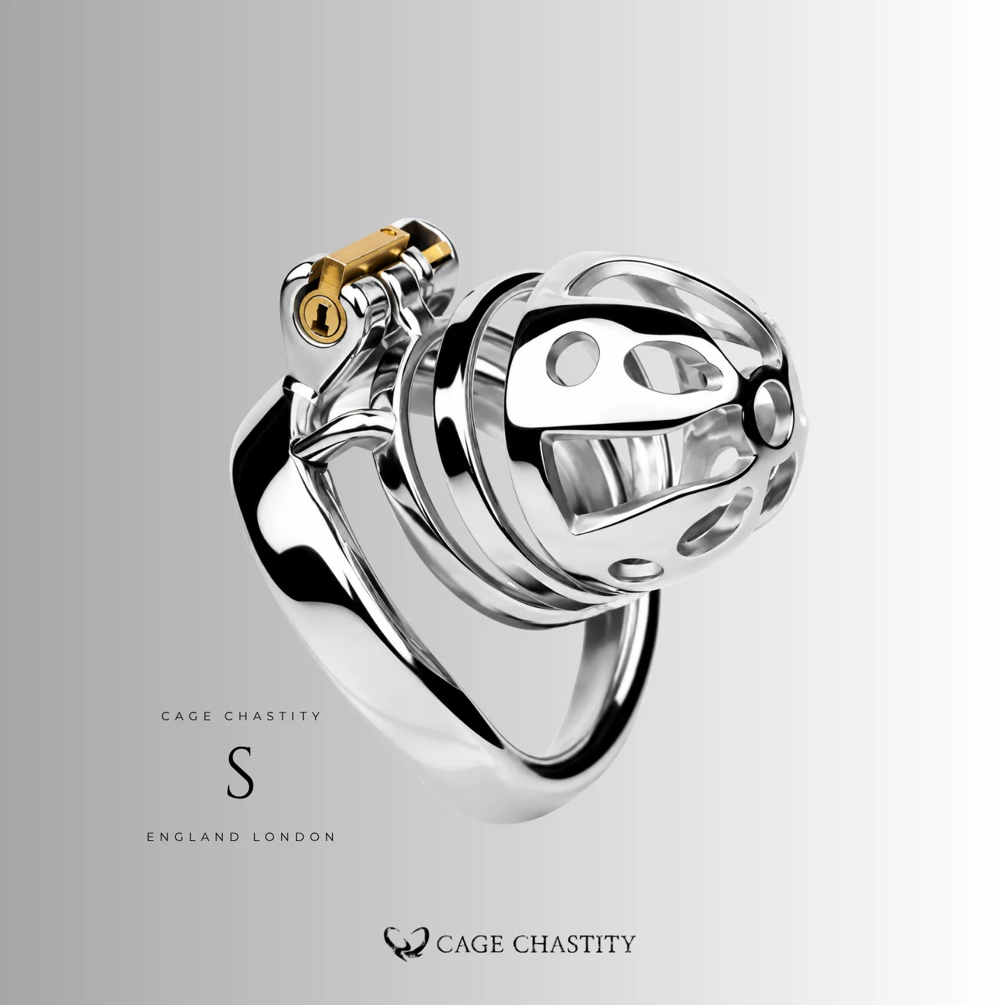 Most Secure Steel Chastity Cage – CCK1176