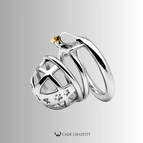 Starlight Retro Metal Male Cage – Girth-Friendly – CCK1177
