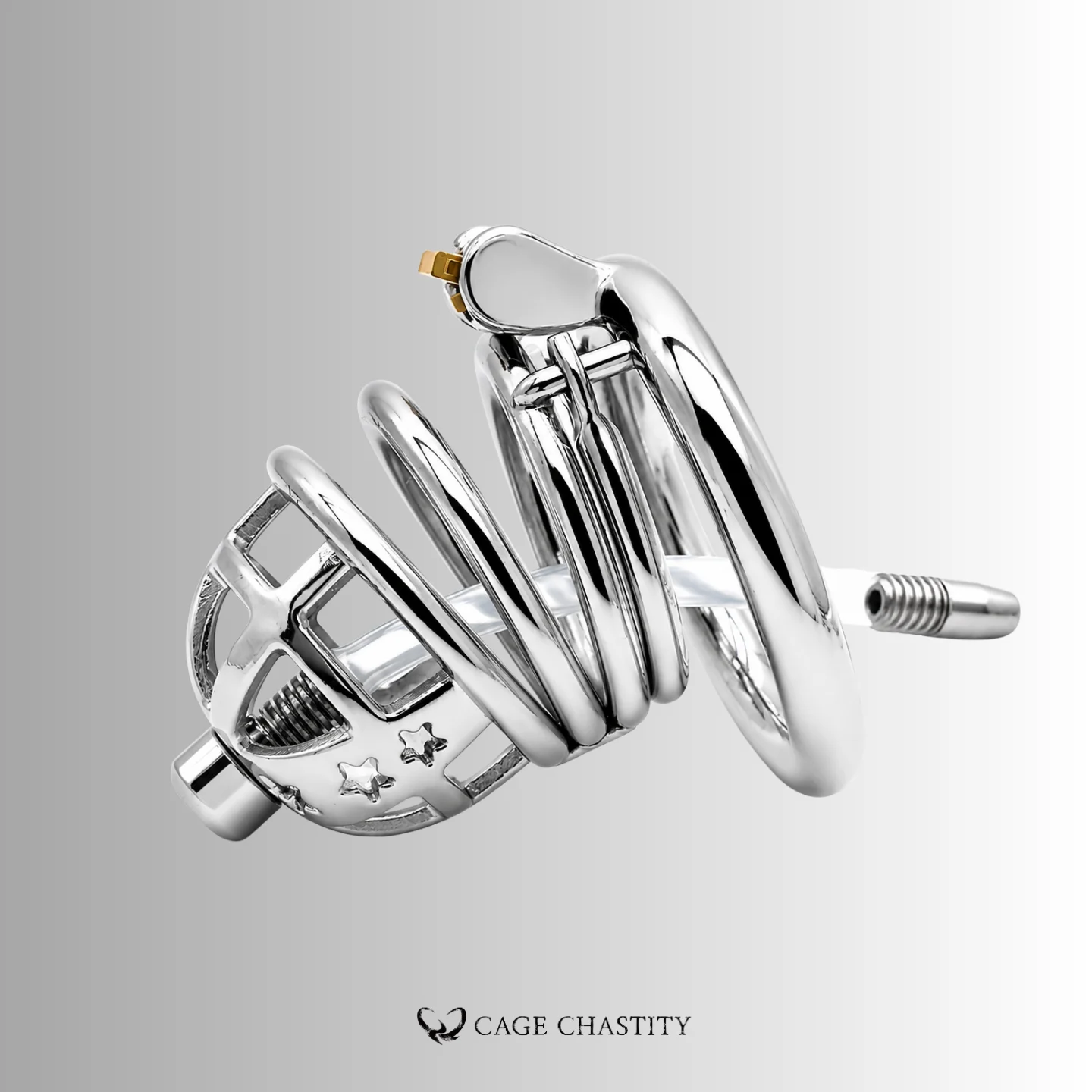 Starlight Retro Metal Male Cage – Girth-Friendly – CCK1177