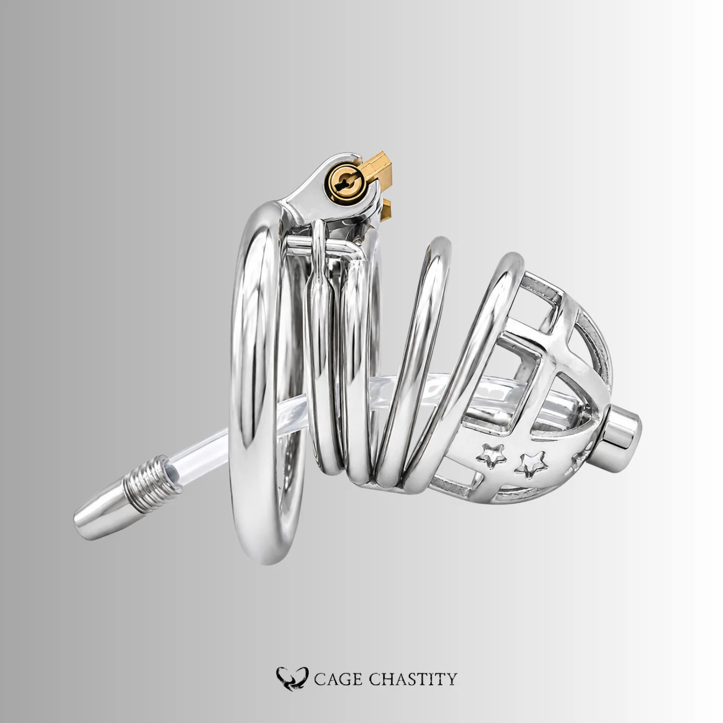 Starlight Retro Metal Male Cage – Girth-Friendly – CCK1177