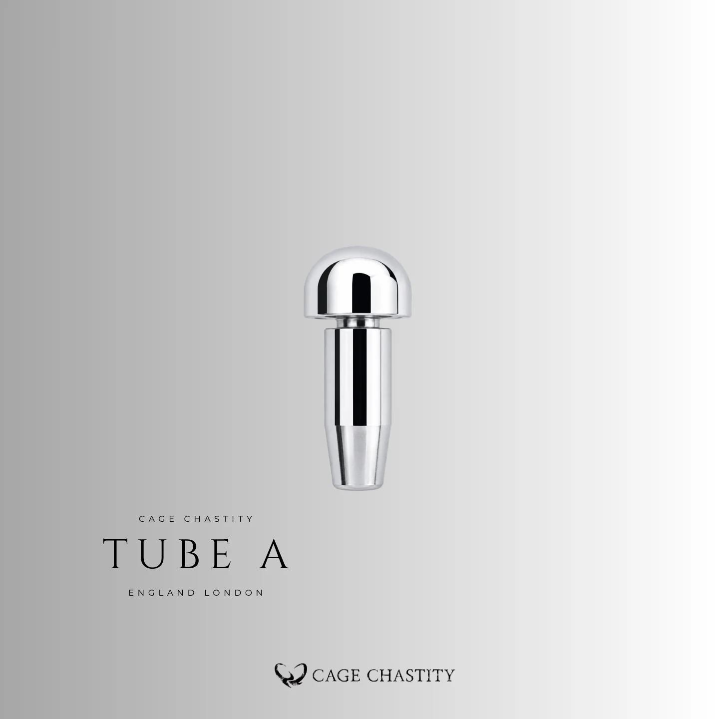 Slim Front Flat Steel Chastity Cage – 0.94"(24mm) – CCS1081