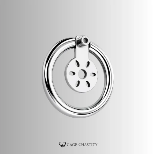 Slim Front Flat Steel Chastity Cage – 0.94"(24mm) – CCS1081