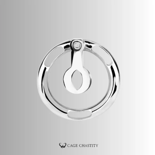 Mini Clit Flat Cage – Strap-Ready Arc Ring – CCS1146