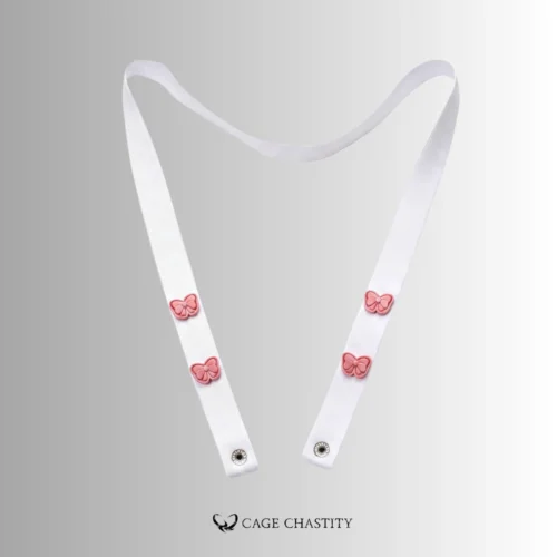 Cute Butterfly Elastic Support Strap – 0.79" (2 cm) Width
