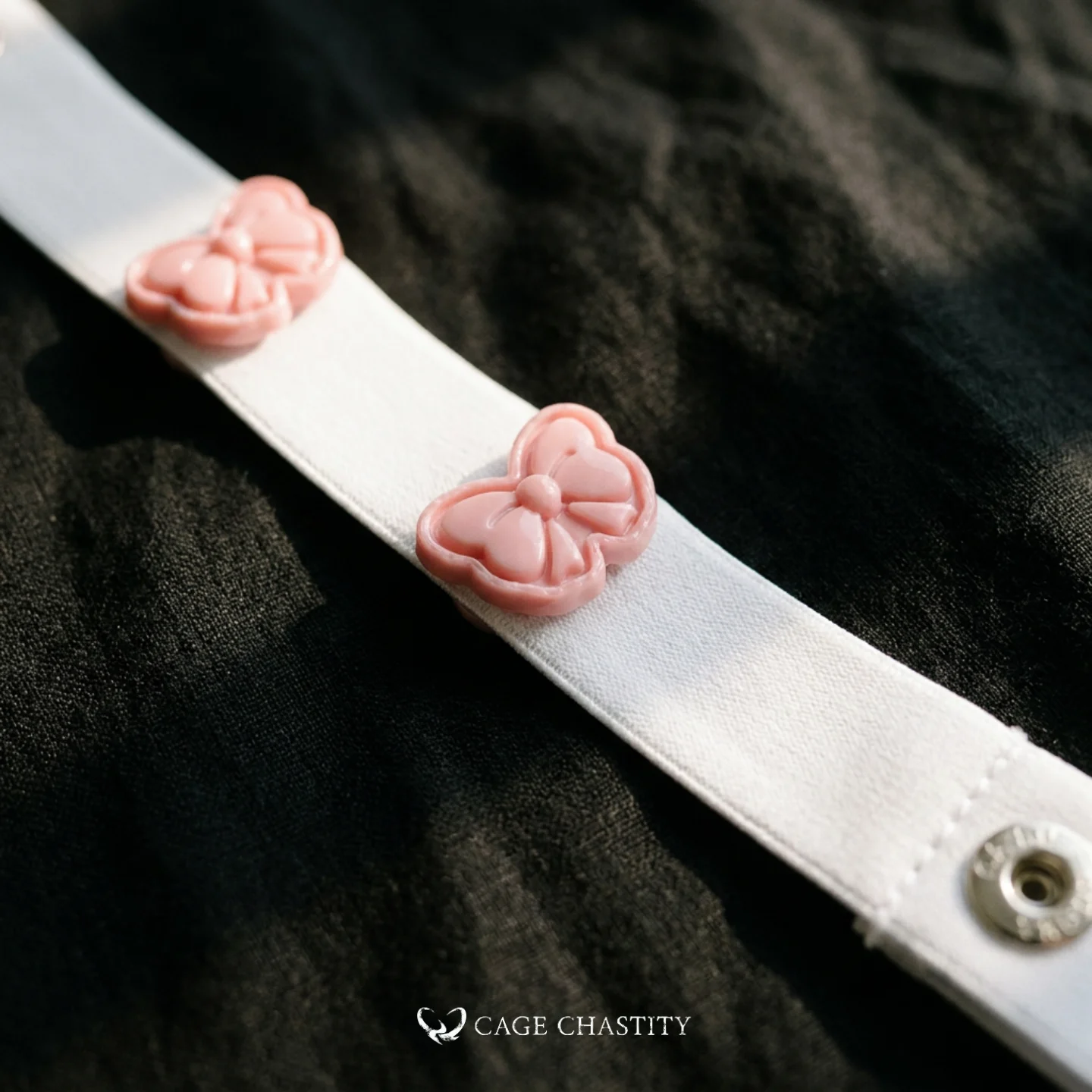 Cute Butterfly Elastic Support Strap – 0.79" (2 cm) Width