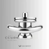 Flat Chastity Cage with Dildo