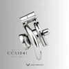 Flat Chastity Cage with Dildo
