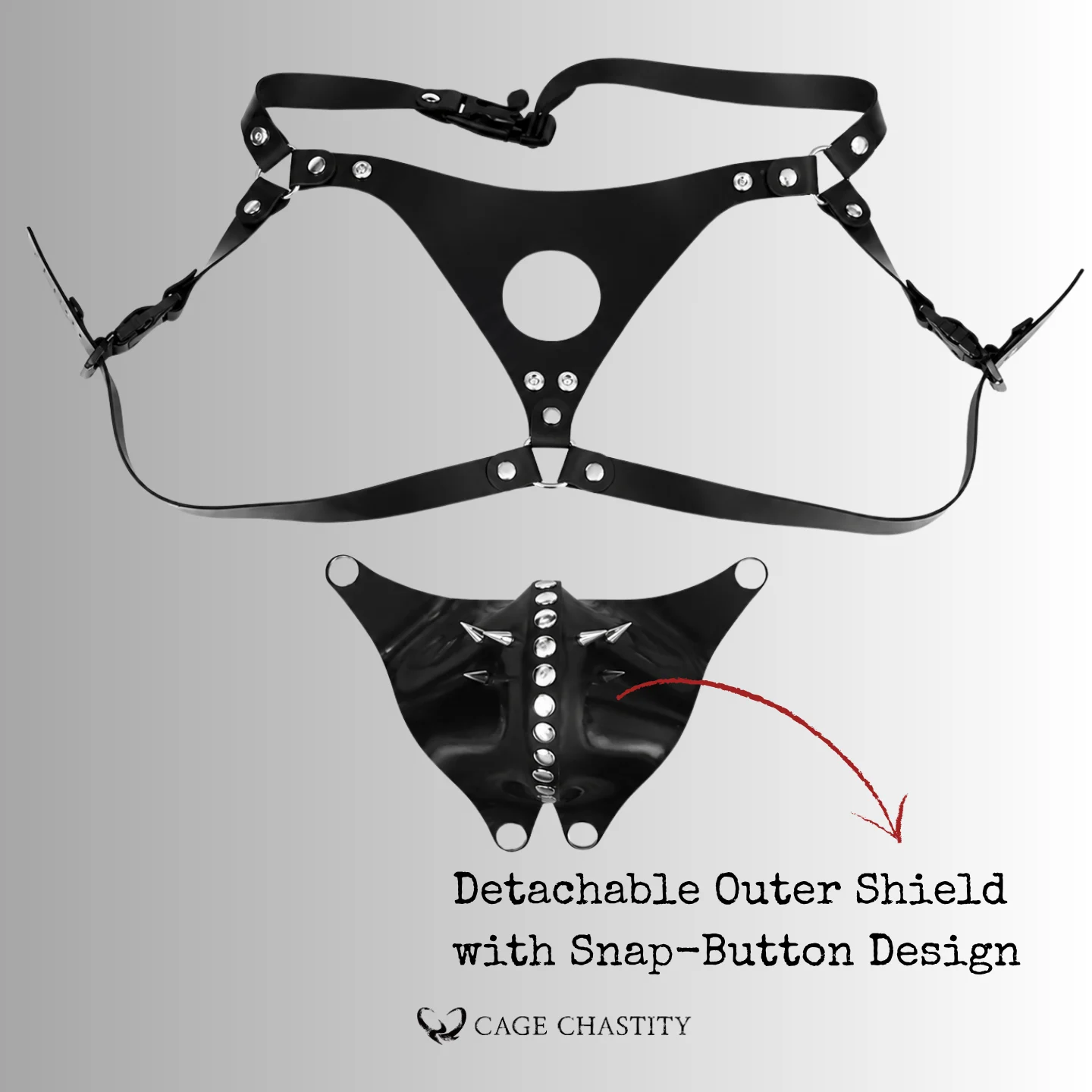 Silicone Shield Panty Harness