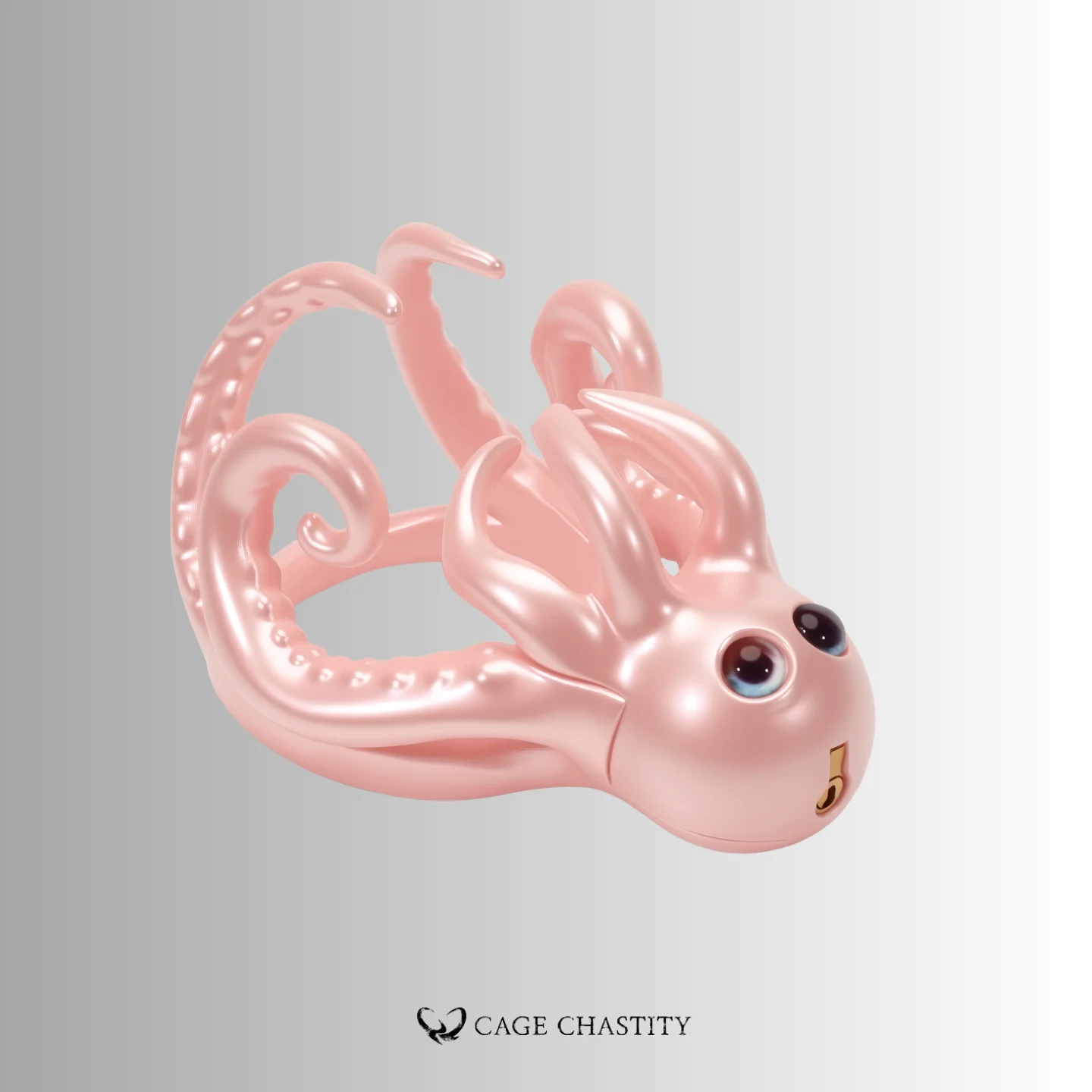 Tiny Octo Micro Chastity Cage