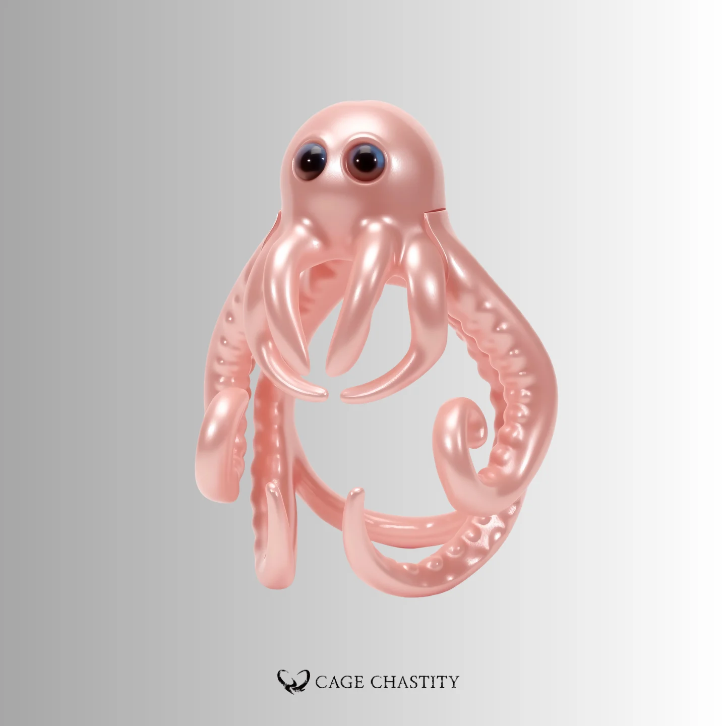 Tiny Octo Micro Chastity Cage