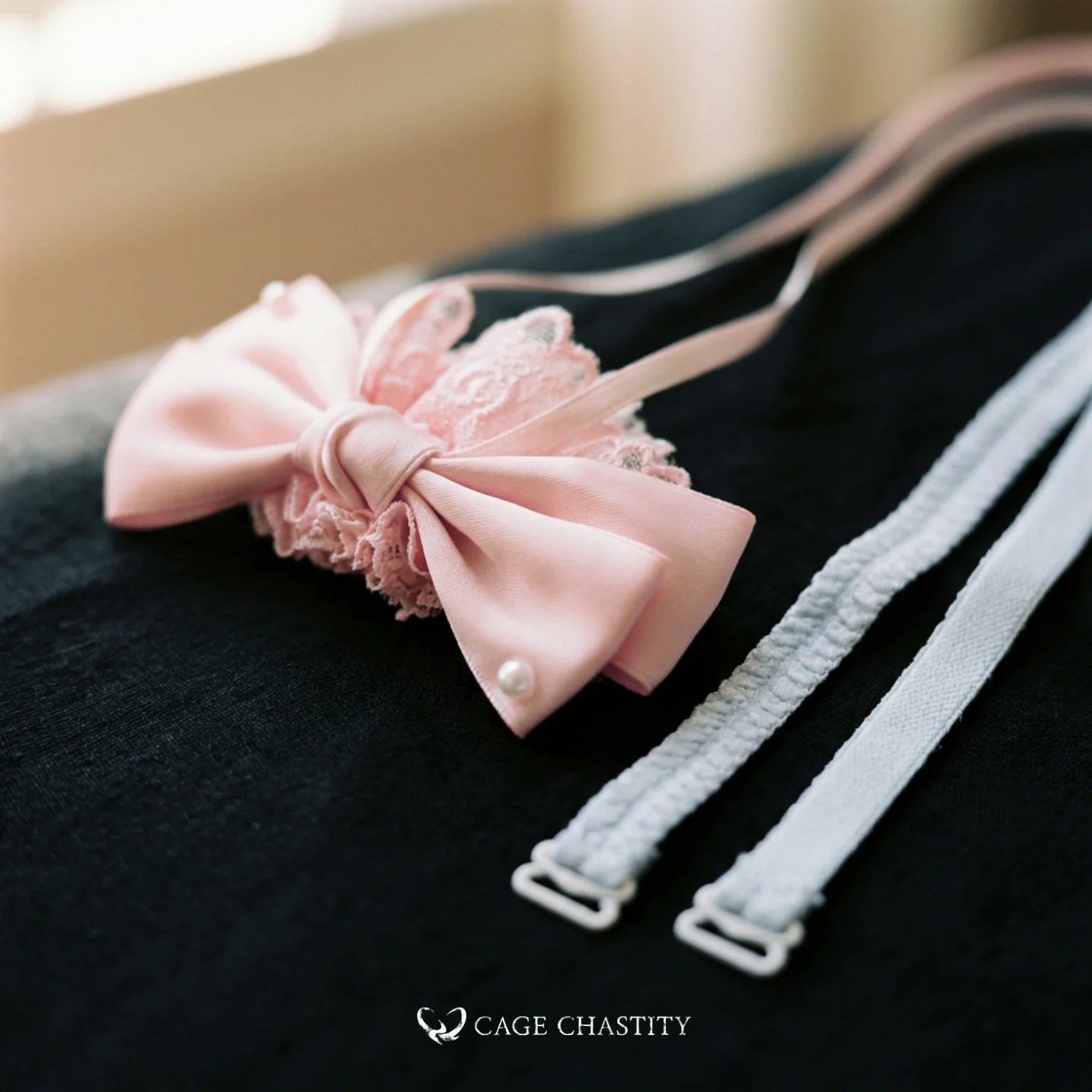 Blush Dream Elastic Support Strap – 0.39" (1 cm) Width