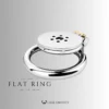 Modular Flat Plate Chastity Cage – CC12 (Non-Threaded Core)