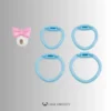 Girly Bow Mini Chastity Cage