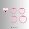 Girly Bow Mini Chastity Cage