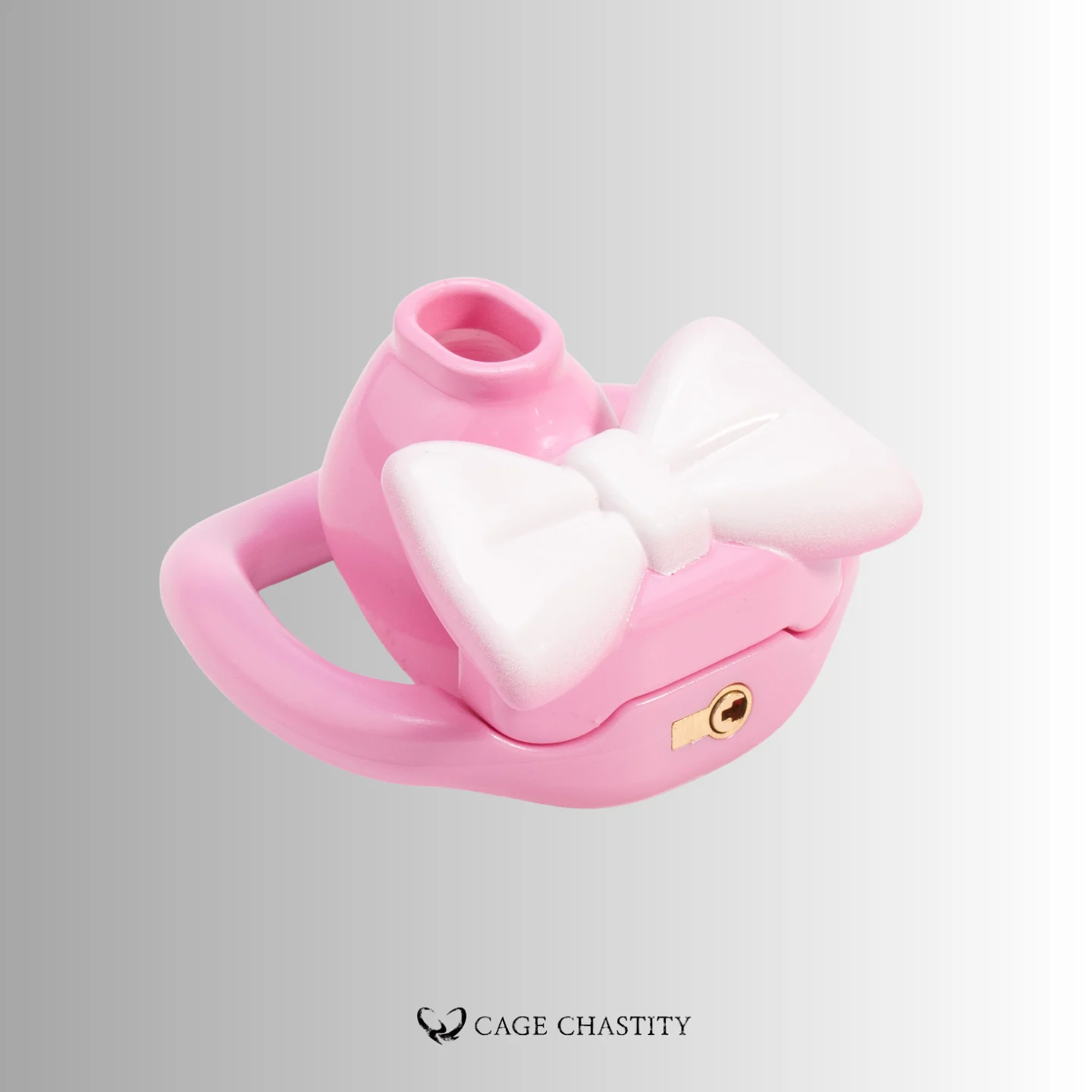 Girly Bow Mini Chastity Cage