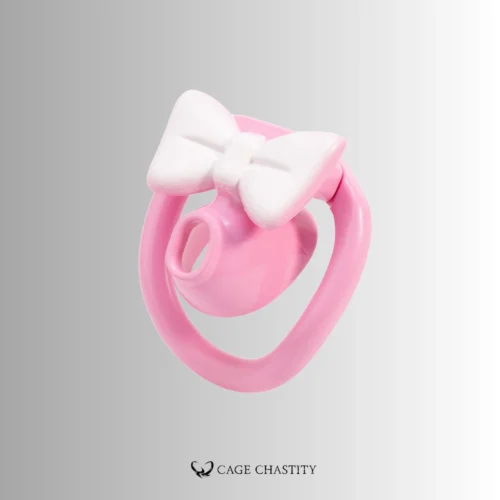 Girly Bow Mini Chastity Cage