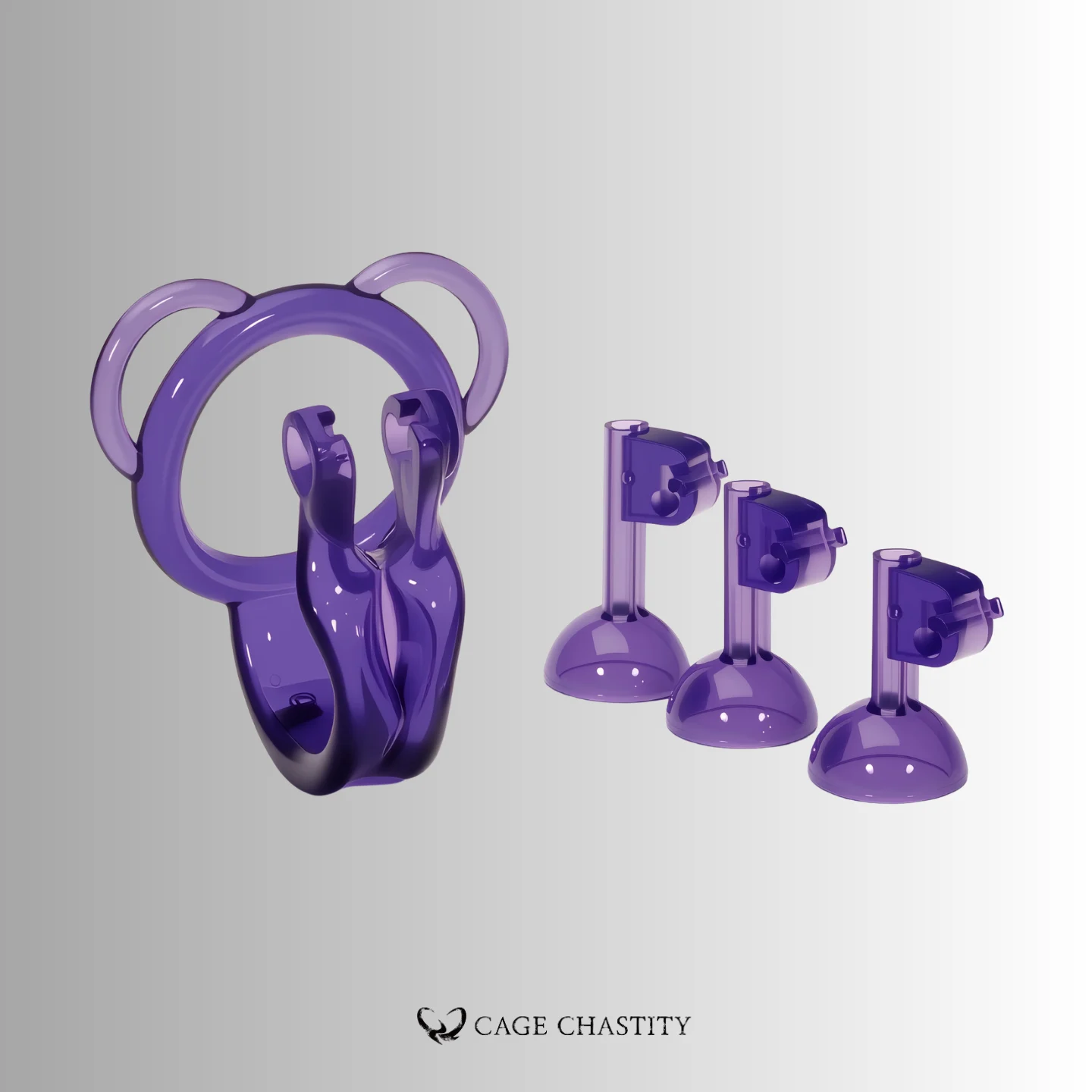 HeartLock Reverse Cage – Wearable Ring