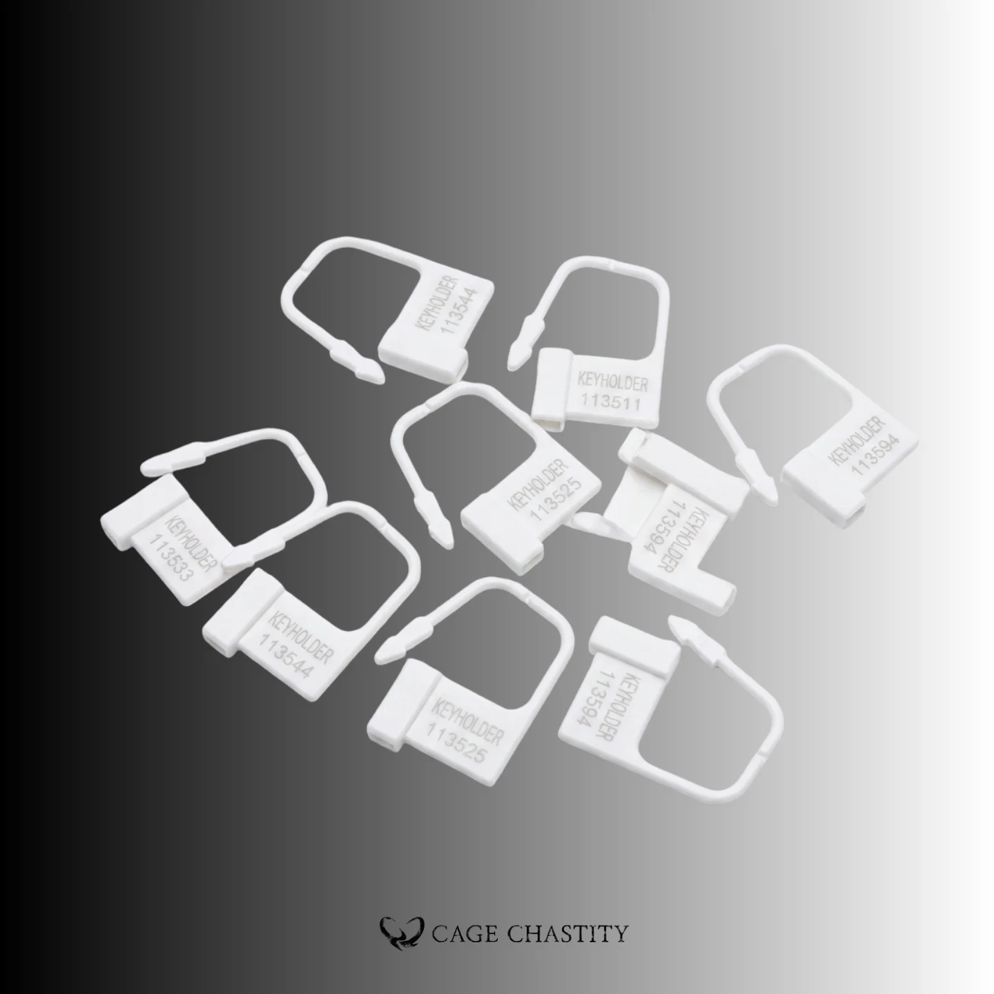 Chastity Cage Numbered Seals