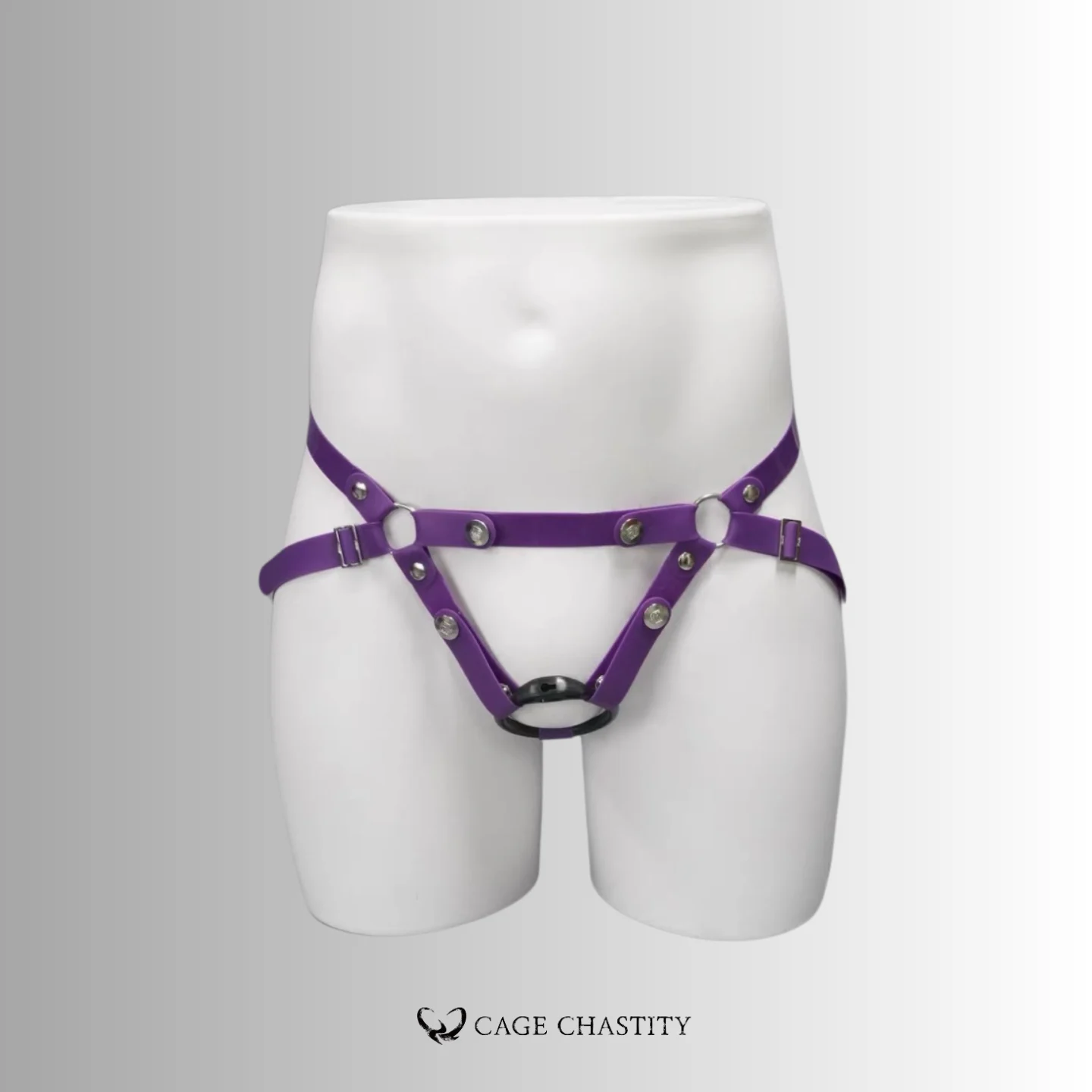 Color Edition Four-Way Silicone Chastity Harness