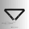 Black Wide Adjustable Belt - 0.98'' (2.5cm) Width