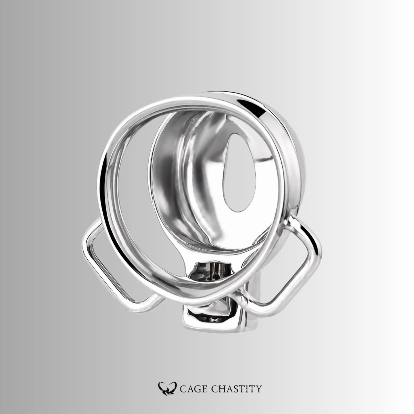 Wearable Steel Vulva Chastity Cage – Top-Entry Key Lock – CCK1003