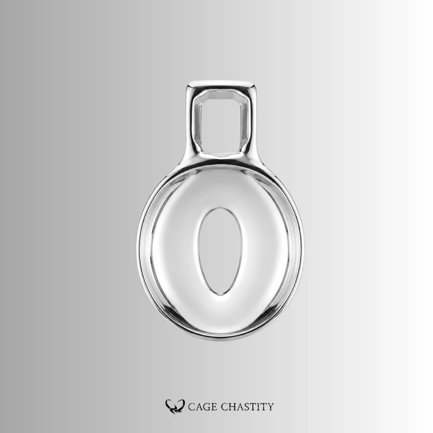 Wearable Steel Vulva Chastity Cage – Top-Entry Key Lock – CCK1003