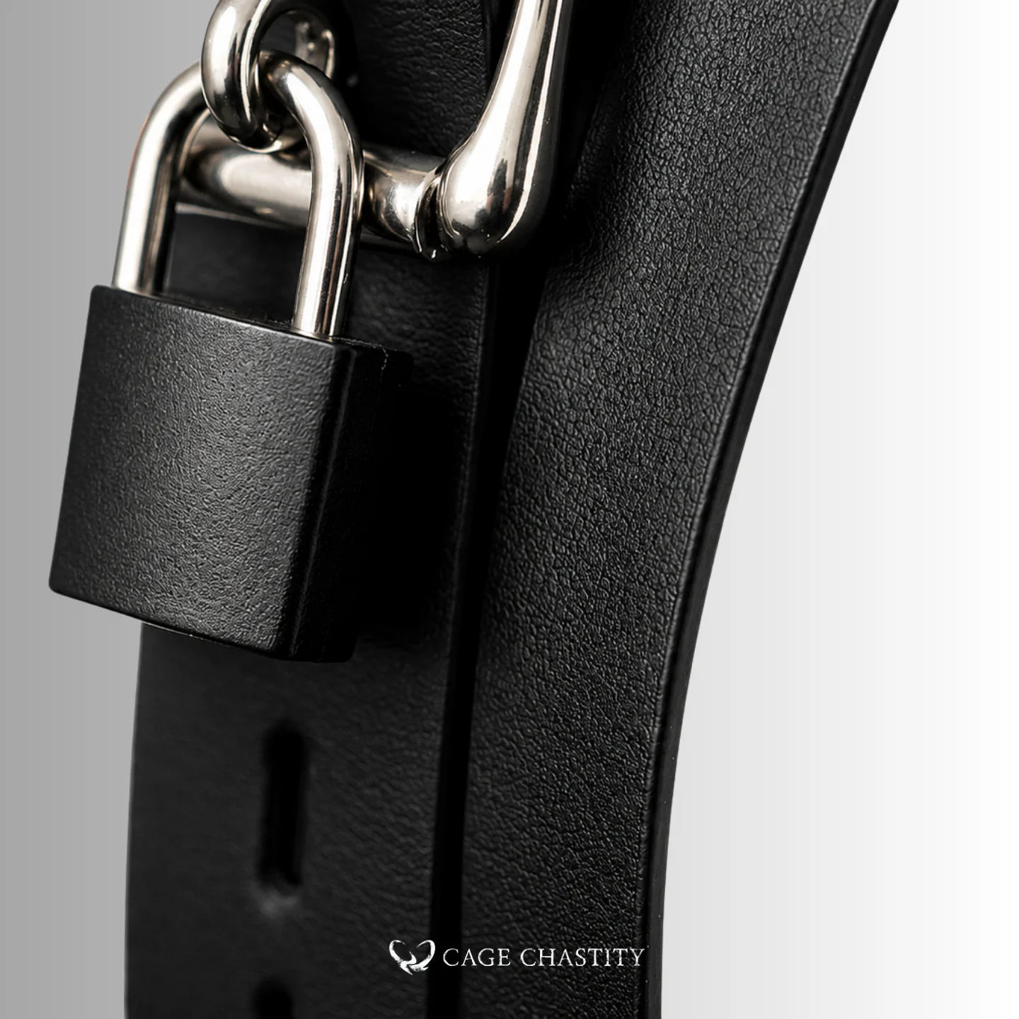 Three-Way Leather Chastity Strap – Standard & Lockable Versions