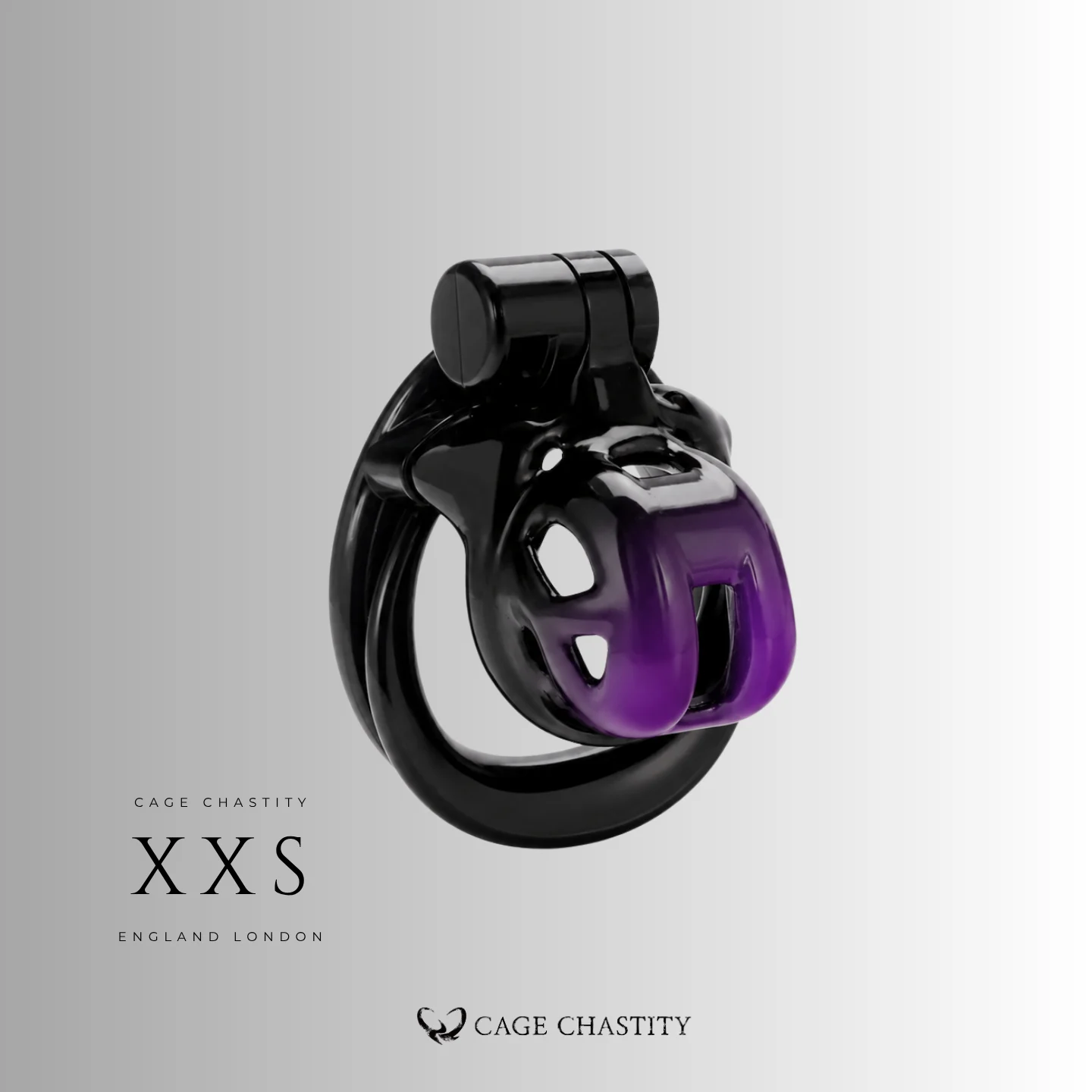 Midnight Cobra Chastity Cage