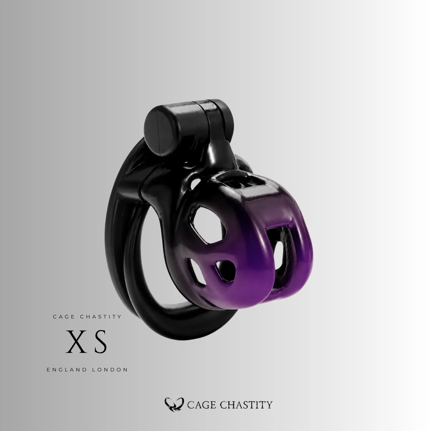 Midnight Cobra Chastity Cage