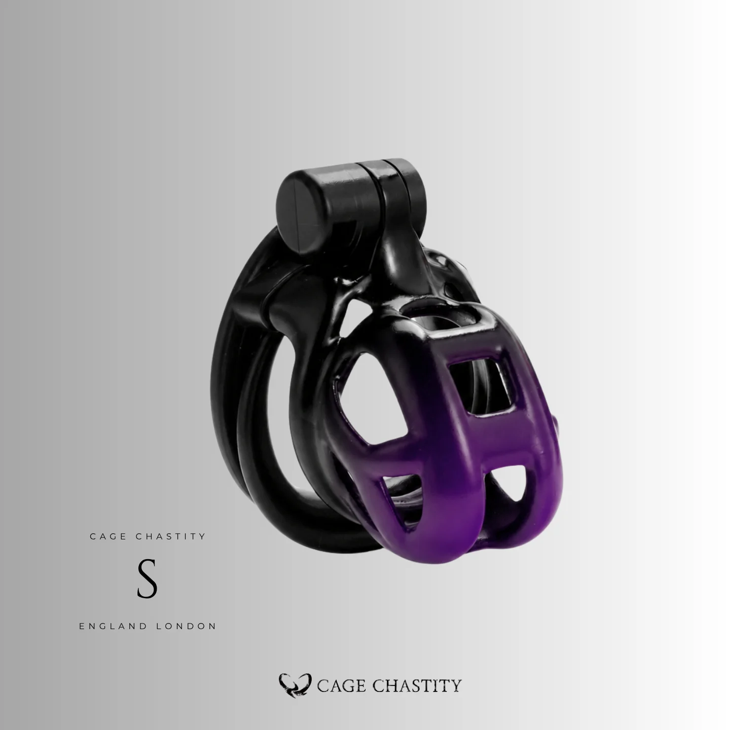 Midnight Cobra Chastity Cage