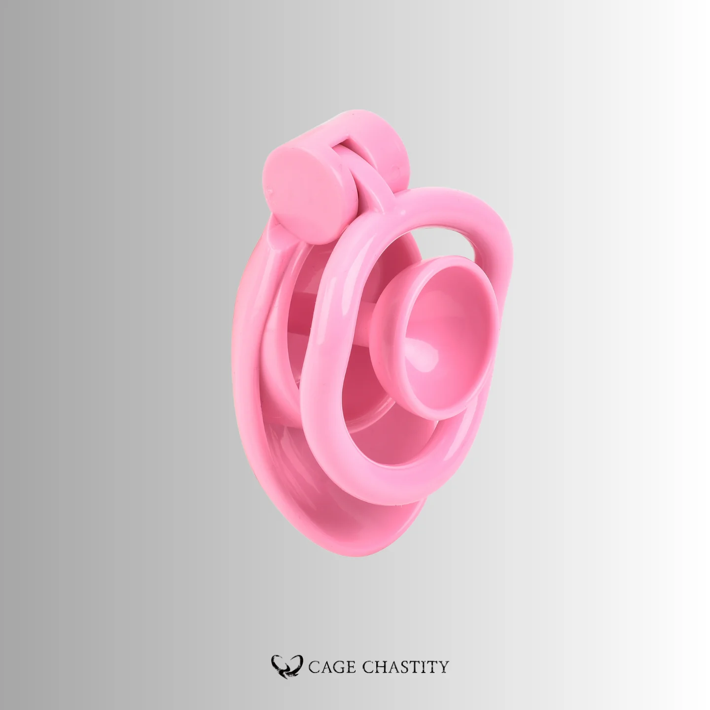 Pink Locket Mini Clitty Chastity Cage