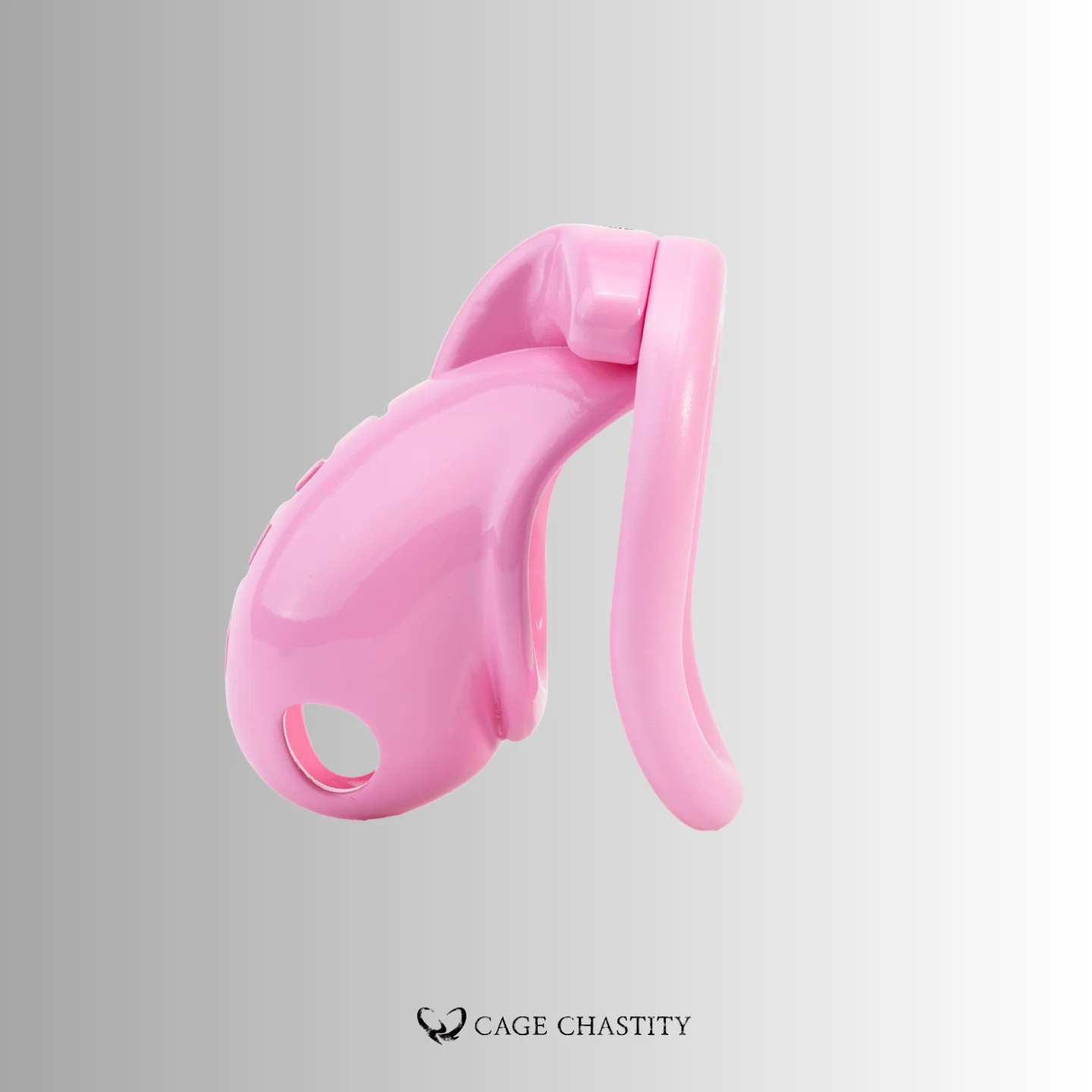 Pink SLUT Chastity Cage