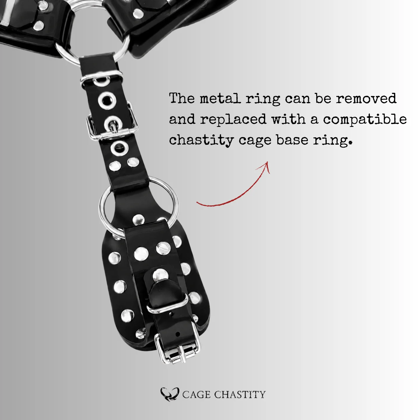 Silicone Puppy Play Belt – Chastity Cage & Tail Compatible