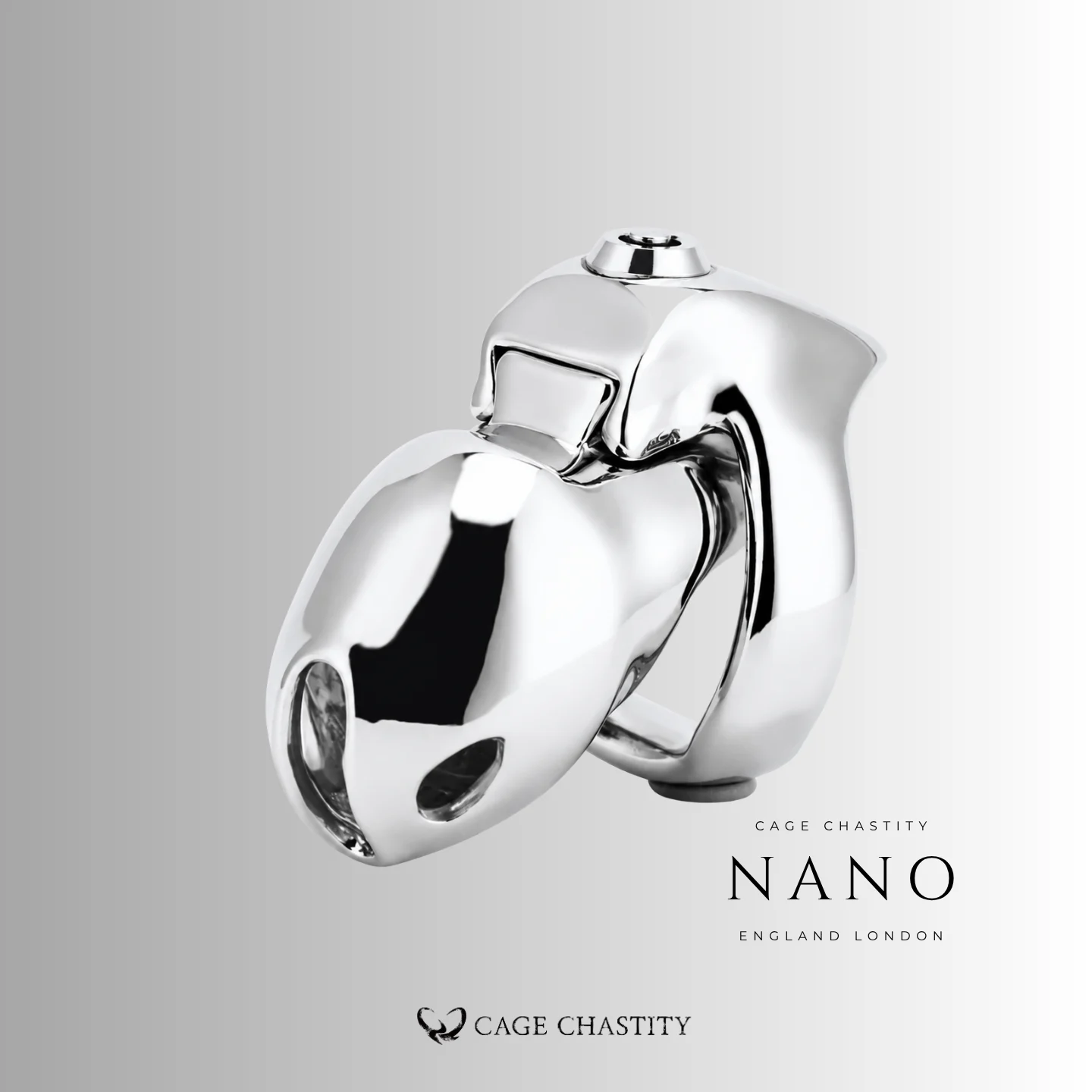 Holy Trainer V5 Steel Nano cage and integrated locking ring