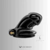 Black Viper Chastity Cage – 2 Ring Types