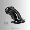 Black Viper Chastity Cage – 2 Ring Types
