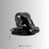 Black Viper Chastity Cage – 2 Ring Types
