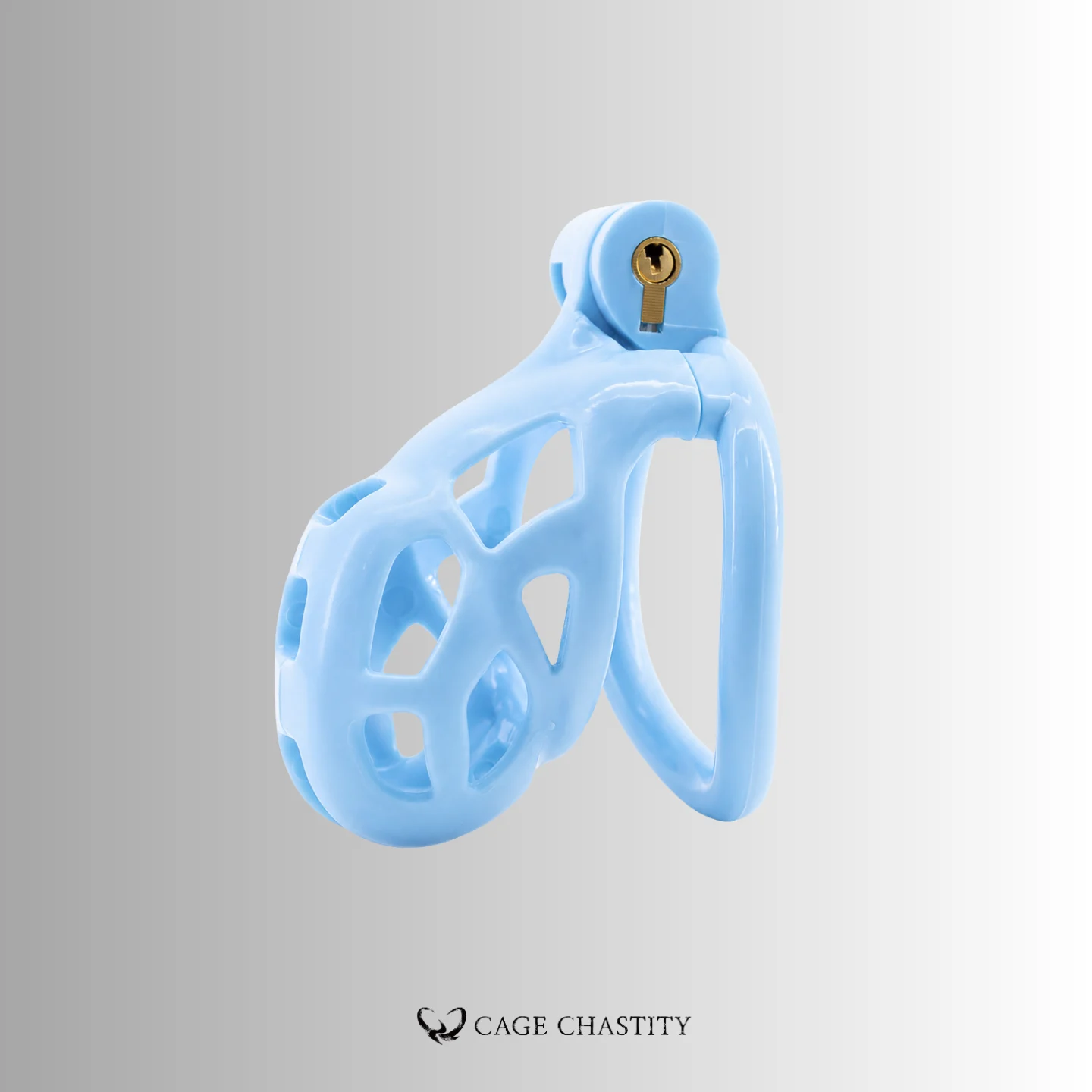 Blue Cobra Chastity Cage