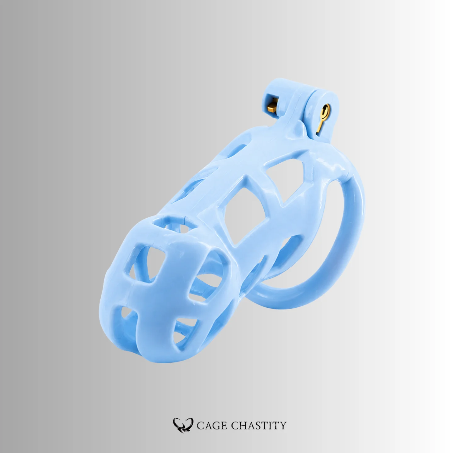 Blue Cobra Chastity Cage
