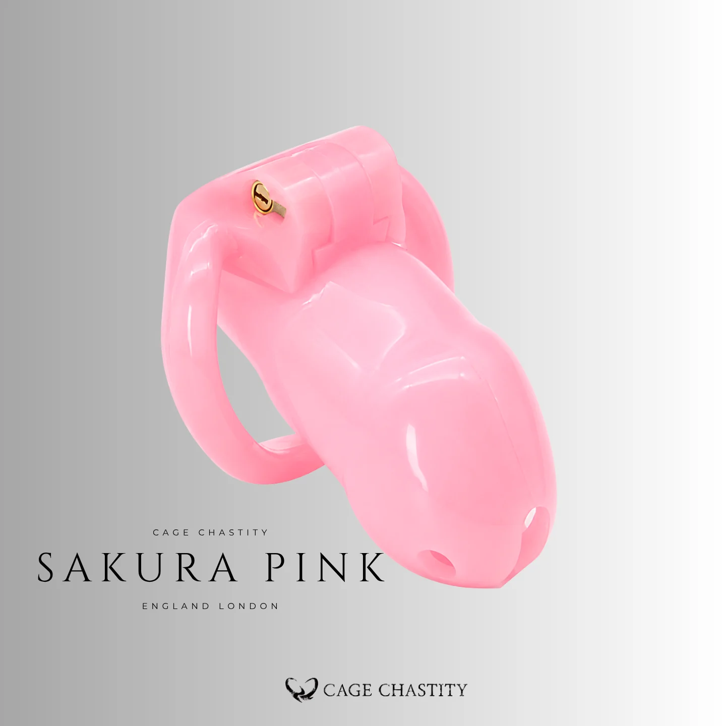 Sakura pink HT V2 with smooth rounded cage profile