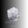 Clear resin HT V5 Nub cage with a transparent locking ring