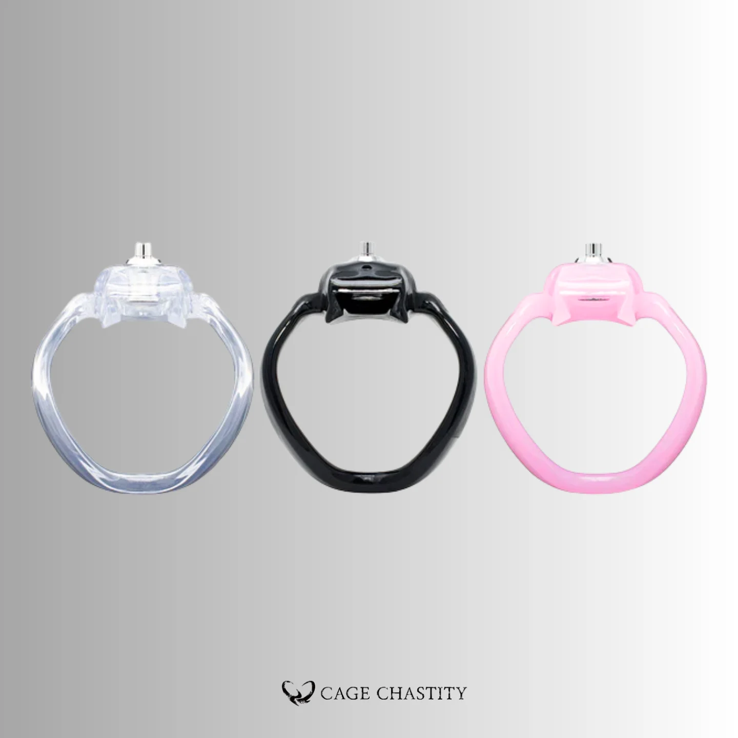 Clear, black and pink HTV5 Nub arc rings